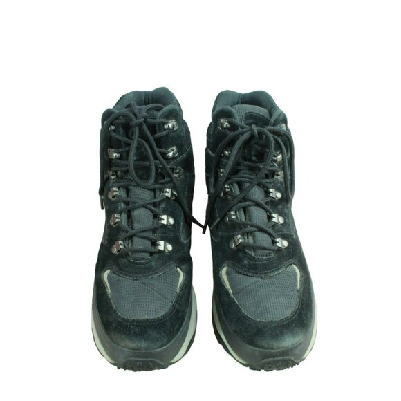 LL Bean Black Suede Lace Up Insulated Waterproof Hiking Boots Size 11.5 M main image 5